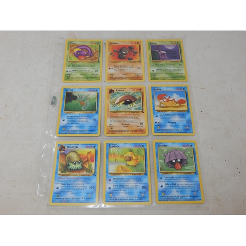 452 - Pokemon 1999 Fossil Set (Complete) 62/62 Cards