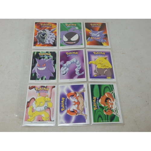 453 - Pokemon 2000 Dunkin Boomer Stickers Set (Complete) 150/150