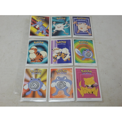 453 - Pokemon 2000 Dunkin Boomer Stickers Set (Complete) 150/150