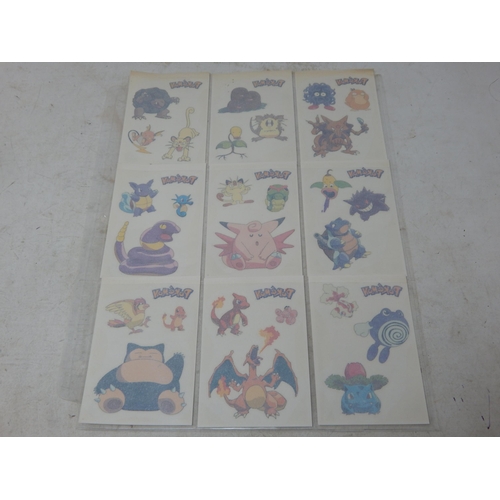 454 - Pokemon 2000 Merlin Tattoos Set (Complete) 20/20