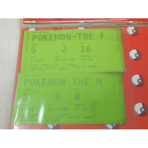 455 - Pokemon Cards: (343 Total) Contained in Two Original Pokemon Ring Binders including: 1999-2000 Base ... 