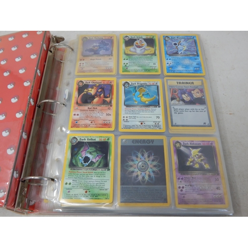 455 - Pokemon Cards: (343 Total) Contained in Two Original Pokemon Ring Binders including: 1999-2000 Base ... 