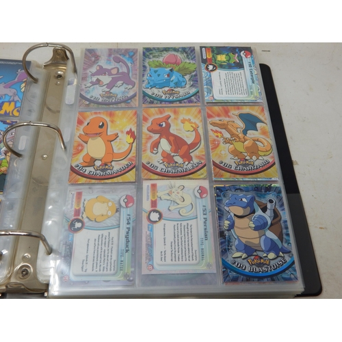 458 - Pokemon 1999 Topps TV Animation Edition Set 76/76 + 13/13 including Charizard + 1999 Foil Charizard ... 