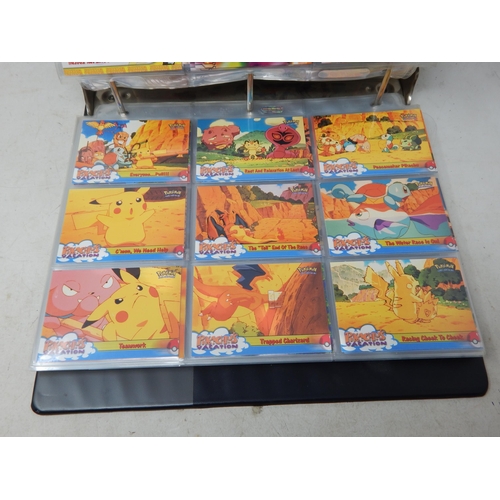 458 - Pokemon 1999 Topps TV Animation Edition Set 76/76 + 13/13 including Charizard + 1999 Foil Charizard ... 