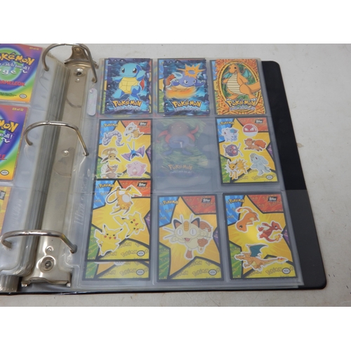 458 - Pokemon 1999 Topps TV Animation Edition Set 76/76 + 13/13 including Charizard + 1999 Foil Charizard ... 