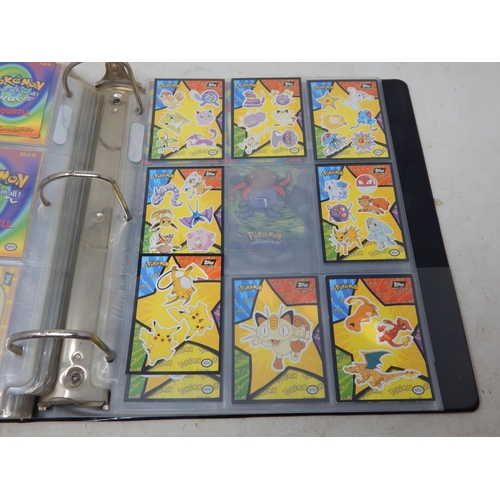 458 - Pokemon 1999 Topps TV Animation Edition Set 76/76 + 13/13 including Charizard + 1999 Foil Charizard ... 