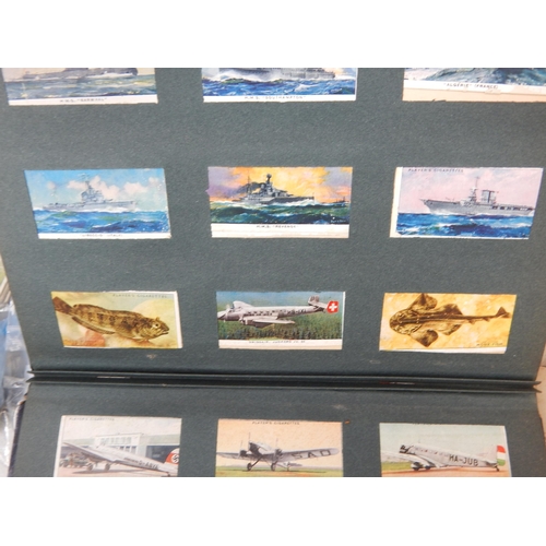 473 - Large Quantity of Cigarette Card Sets, Albums etc together with a quantity of postcards