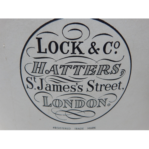 479 - Gentleman's Grey Top Hat by Lock & Co, St James's London, Boxed