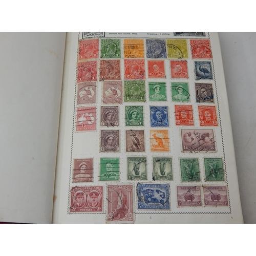 99K - Mova Leaf Stamp Album together with further Ace, Triumph & Other Albums Containing a Huge Quantity o... 