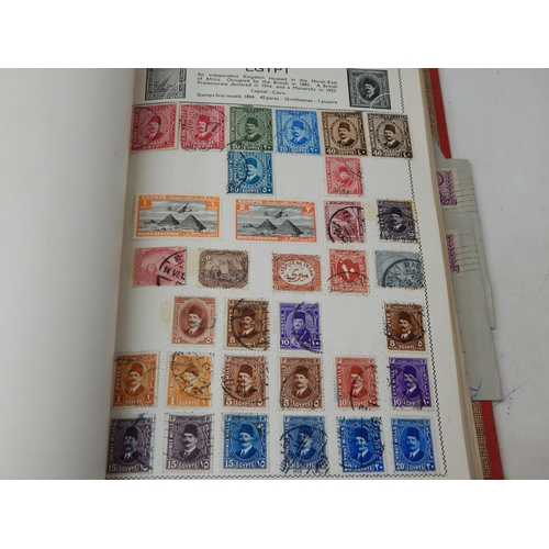 99K - Mova Leaf Stamp Album together with further Ace, Triumph & Other Albums Containing a Huge Quantity o... 