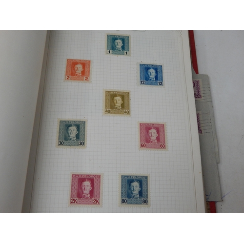 99K - Mova Leaf Stamp Album together with further Ace, Triumph & Other Albums Containing a Huge Quantity o... 