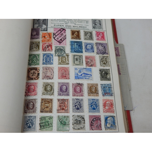 99K - Mova Leaf Stamp Album together with further Ace, Triumph & Other Albums Containing a Huge Quantity o... 