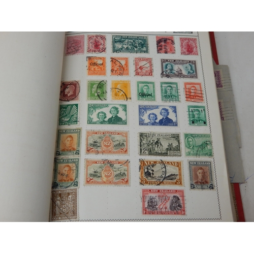 99K - Mova Leaf Stamp Album together with further Ace, Triumph & Other Albums Containing a Huge Quantity o... 