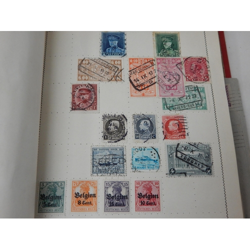 99K - Mova Leaf Stamp Album together with further Ace, Triumph & Other Albums Containing a Huge Quantity o... 