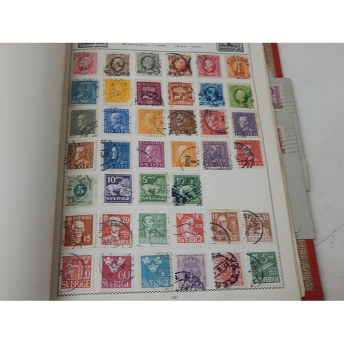 99K - Mova Leaf Stamp Album together with further Ace, Triumph & Other Albums Containing a Huge Quantity o... 