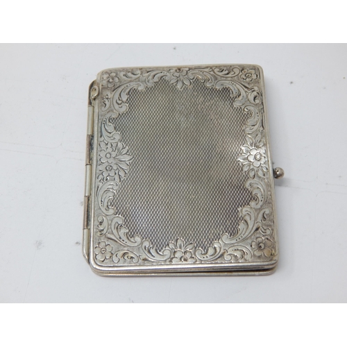 99S - A Small Collection of Silver Including a Stirrup Cup, Cigarette Case, Pill Box, Folding Photograph F... 