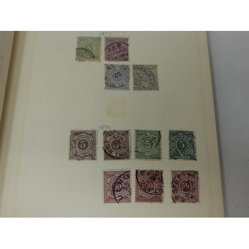 98 - Academy Stamp Album together with a further album of 19th Century & later German stamps: Sorting wil... 