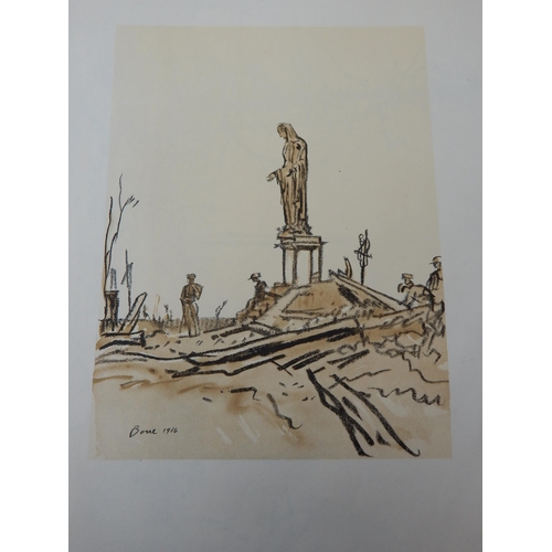 340 - WWI: A 1918 Folio of War Drawings by Muirhead Bone b.1876-d.1953