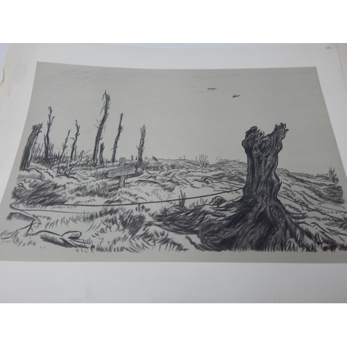 340 - WWI: A 1918 Folio of War Drawings by Muirhead Bone b.1876-d.1953