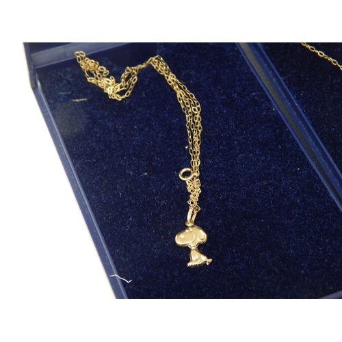 135 - Two 9ct Gold Pendants on 9ct Gold Chains: (one A/F)