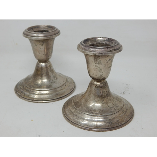 172 - A Pair of Gorham Sterling Silver Candlesticks