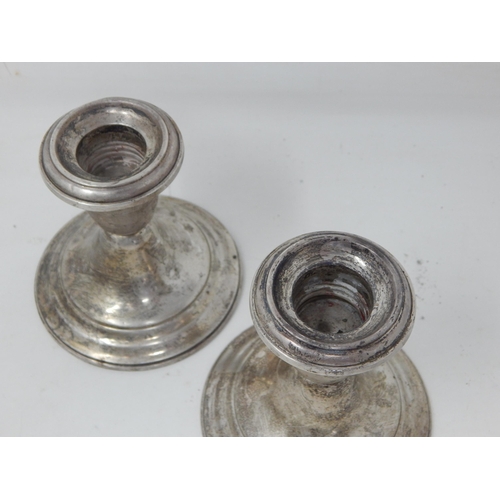 172 - A Pair of Gorham Sterling Silver Candlesticks