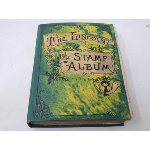 84 - The Lincoln Stamp Album containing a huge collection of GB & World stamps from 1840+ including Penny... 