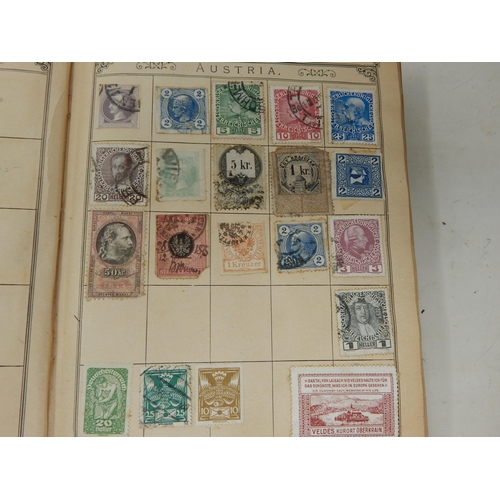 84 - The Lincoln Stamp Album containing a huge collection of GB & World stamps from 1840+ including Penny... 