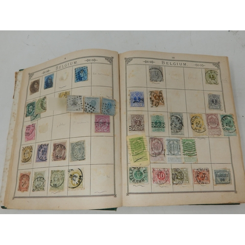 84 - The Lincoln Stamp Album containing a huge collection of GB & World stamps from 1840+ including Penny... 