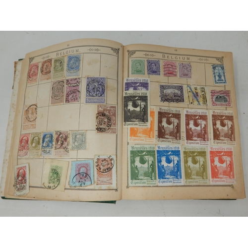 84 - The Lincoln Stamp Album containing a huge collection of GB & World stamps from 1840+ including Penny... 