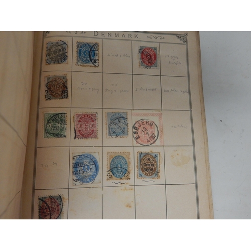 84 - The Lincoln Stamp Album containing a huge collection of GB & World stamps from 1840+ including Penny... 