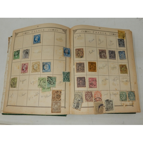 84 - The Lincoln Stamp Album containing a huge collection of GB & World stamps from 1840+ including Penny... 