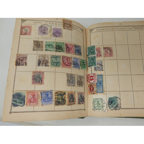 84 - The Lincoln Stamp Album containing a huge collection of GB & World stamps from 1840+ including Penny... 