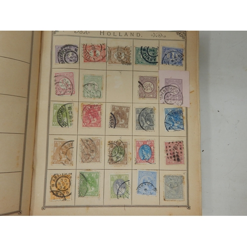 84 - The Lincoln Stamp Album containing a huge collection of GB & World stamps from 1840+ including Penny... 