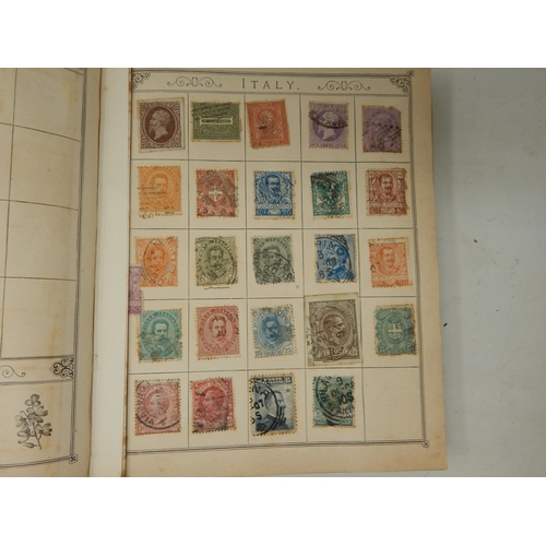 84 - The Lincoln Stamp Album containing a huge collection of GB & World stamps from 1840+ including Penny... 