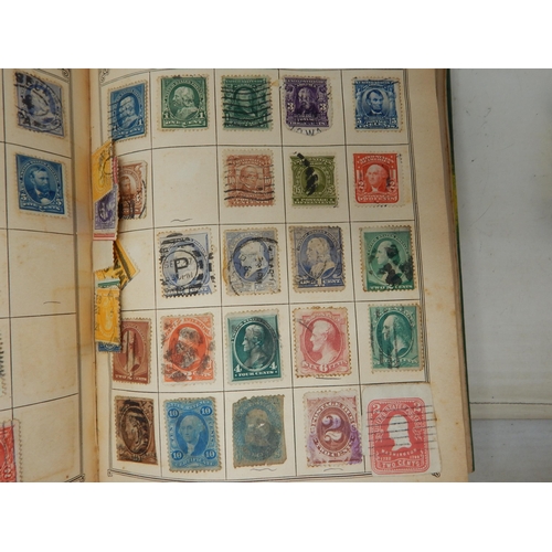 84 - The Lincoln Stamp Album containing a huge collection of GB & World stamps from 1840+ including Penny... 