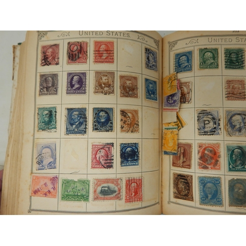 84 - The Lincoln Stamp Album containing a huge collection of GB & World stamps from 1840+ including Penny... 