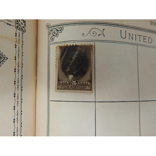 84 - The Lincoln Stamp Album containing a huge collection of GB & World stamps from 1840+ including Penny... 