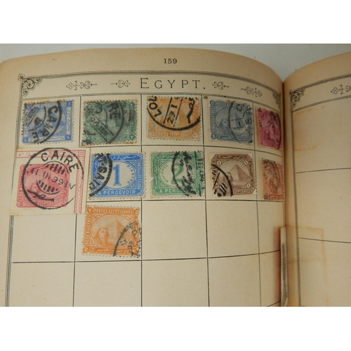 84 - The Lincoln Stamp Album containing a huge collection of GB & World stamps from 1840+ including Penny... 