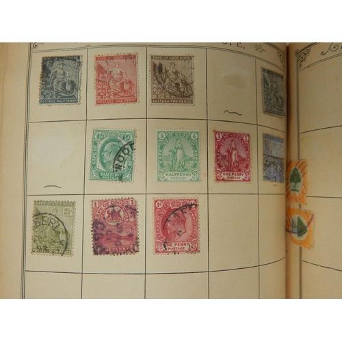 84 - The Lincoln Stamp Album containing a huge collection of GB & World stamps from 1840+ including Penny... 