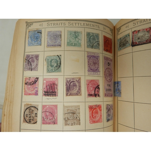 84 - The Lincoln Stamp Album containing a huge collection of GB & World stamps from 1840+ including Penny... 