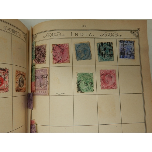 84 - The Lincoln Stamp Album containing a huge collection of GB & World stamps from 1840+ including Penny... 