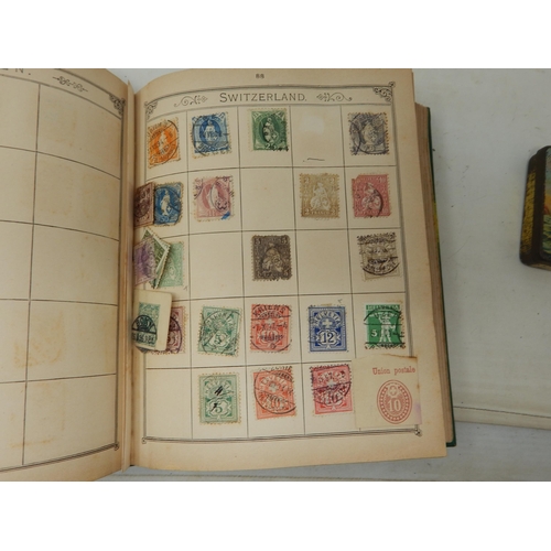 84 - The Lincoln Stamp Album containing a huge collection of GB & World stamps from 1840+ including Penny... 