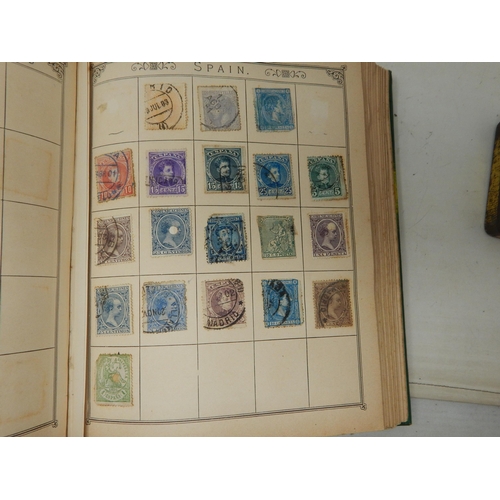 84 - The Lincoln Stamp Album containing a huge collection of GB & World stamps from 1840+ including Penny... 