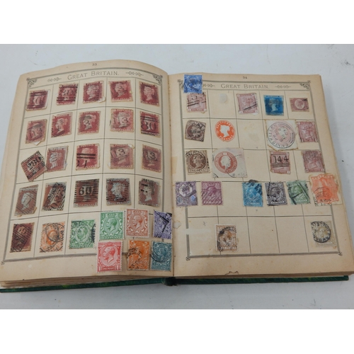 84 - The Lincoln Stamp Album containing a huge collection of GB & World stamps from 1840+ including Penny... 