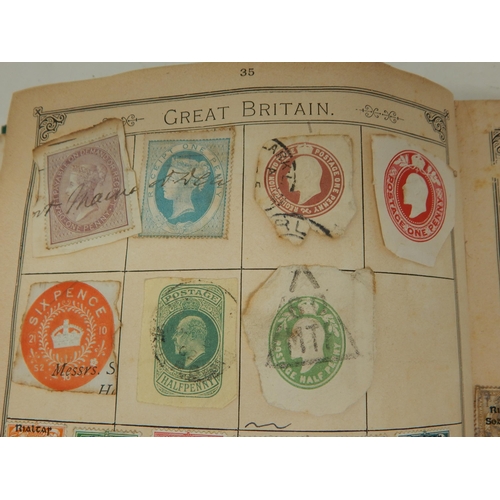 84 - The Lincoln Stamp Album containing a huge collection of GB & World stamps from 1840+ including Penny... 