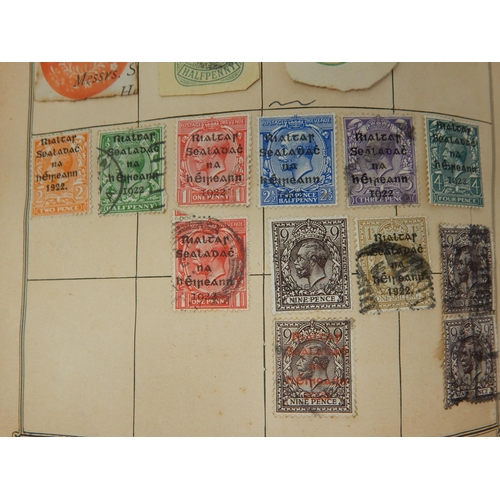 84 - The Lincoln Stamp Album containing a huge collection of GB & World stamps from 1840+ including Penny... 