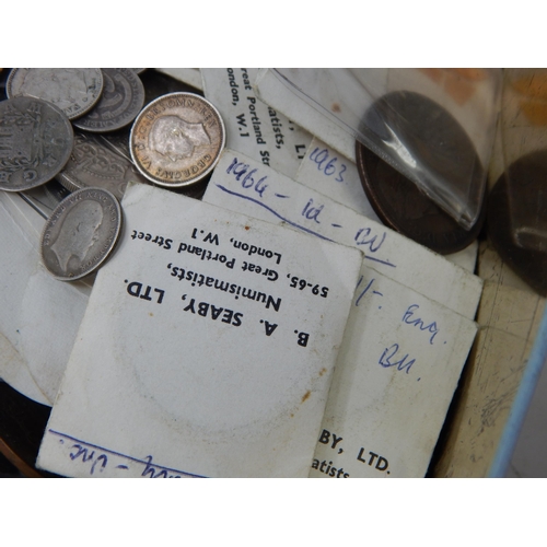 78 - A Large Quantity of Mainly UK Coinage Including silver, some in original Seaby envelopes, all contai... 