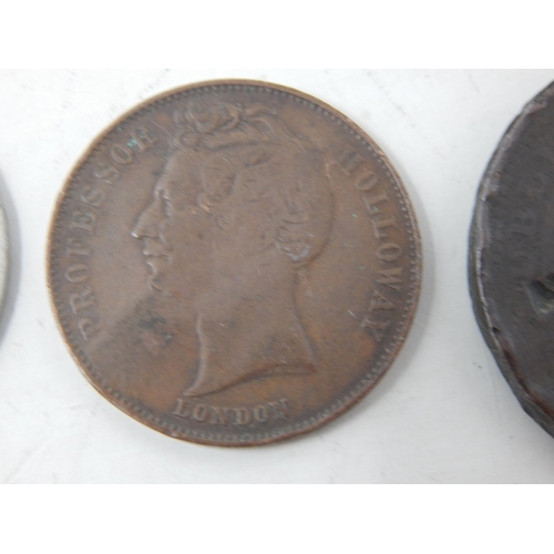 80 - Birmingham Union Copper Company One Penny Token 1812 Overstruck 