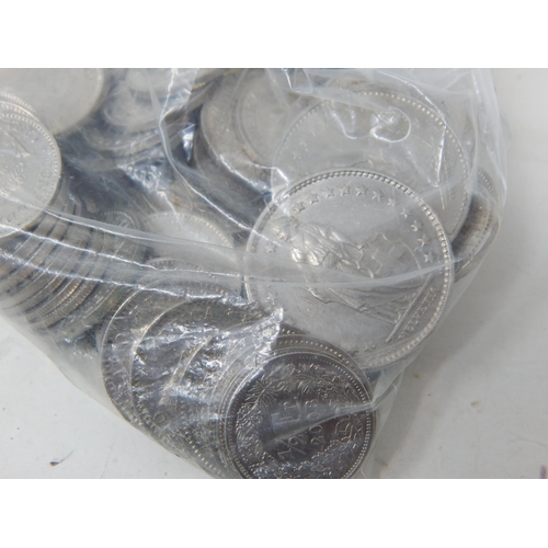 81 - A Quantity of Current Swiss Francs including 5 x 2 Francs, 14 x 1 Francs etc: Total £35.30 Sterling